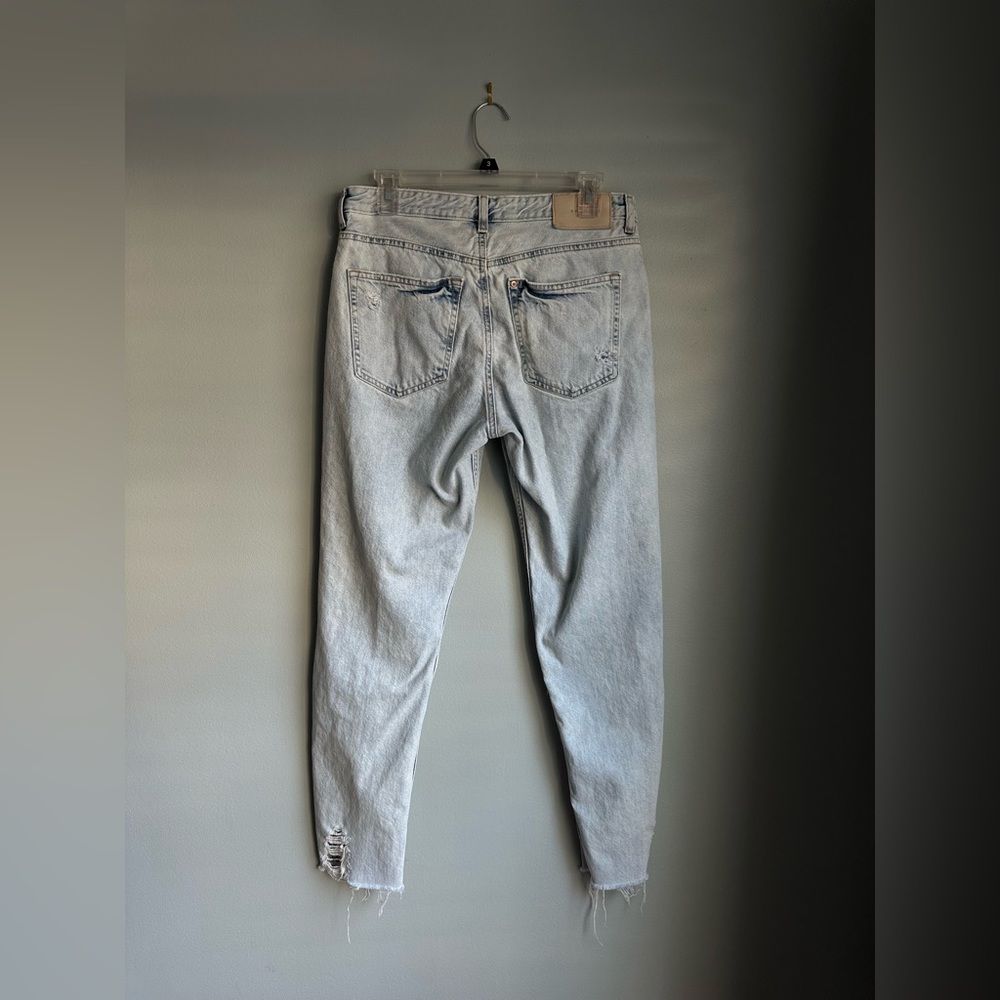 Denim ripped boyfriend jeans - Picture 3 of 4